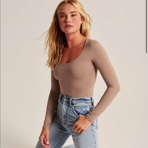 Abercrombie long sleeve body suit